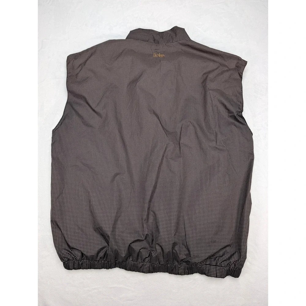 FootJoy DryJoys Mens Golf Vest XL Houndstooth‎ Lightweight Sleeveless